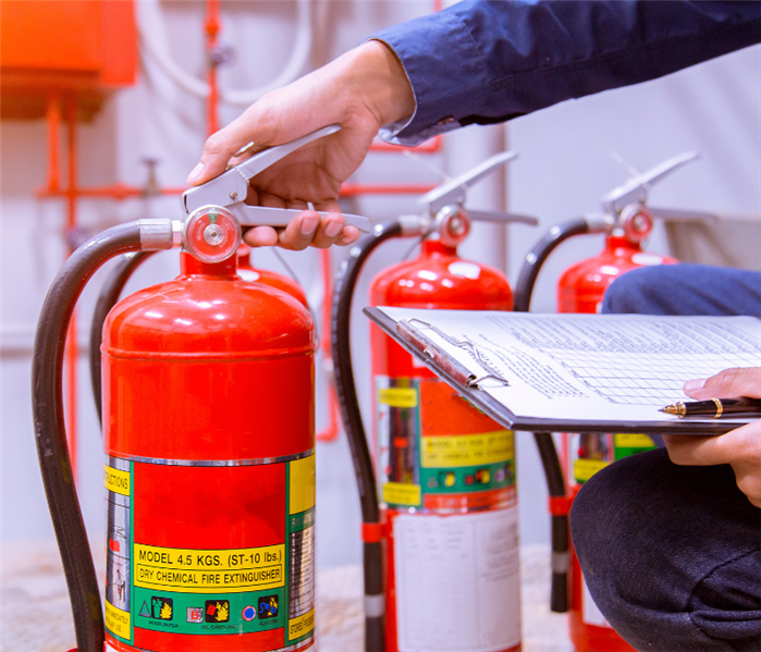 how often should fire extinguishers be inspected